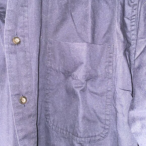 Mens Eddie Bauer button down relaxed fit shirt long sleeve XLT - Picture 7 of 14